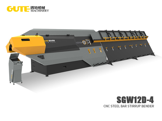 5-12 मिमी स्टील कॉइल बार सीएनसी स्ट्रिप झुकने मशीन SGW12D-4