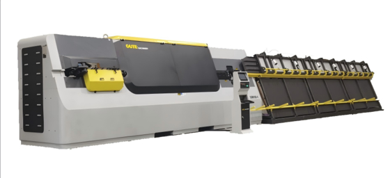 मल्टी-व्हील स्ट्रेटनिंग 16mm CNC स्टिरप बेंडर ऑटोमैटिक स्टिरप मेकिंग मशीन