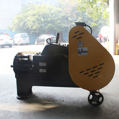 खरीदें मैनुअल इलेक्ट्रिक स्टील बार कटर 6-50 मिमी 380V 3KW हाई स्पीड रेबर कटिंग मशीन online manufacture