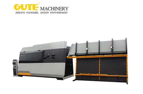 आवास निर्माण की 9 एम सीएनसी हुक स्वचालित रीबर रकाब झुकने मशीन